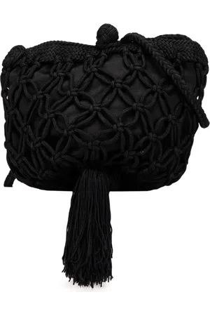 Bottega Veneta 2000-2024 Satin Rope Tassel Umhängetasche