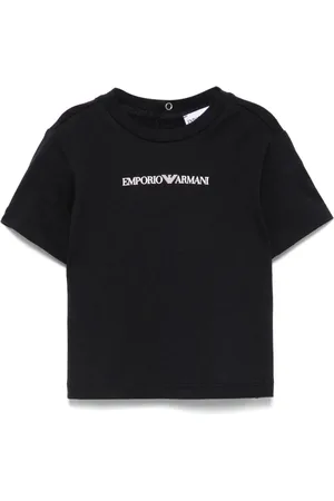 Emporio Armani T-Shirt mit gummiertem Logo