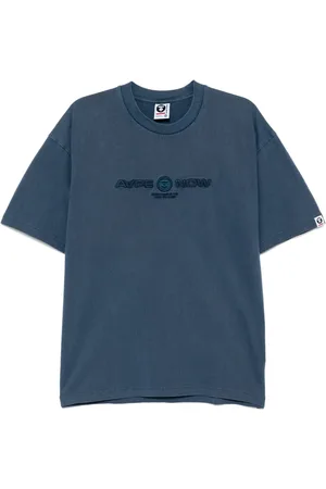 A Bathing Ape T-Shirt mit Logo-Stickerei