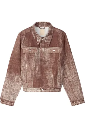 Camper Jeansjacke im Distressed-Look