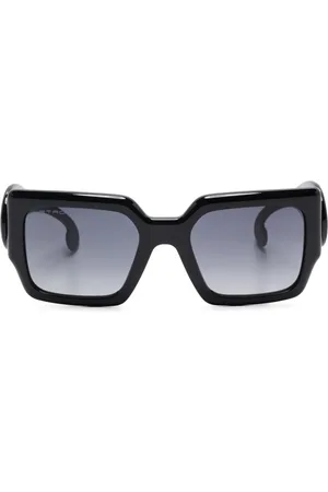 Etro Sonnenbrille mit eckigem Gestell