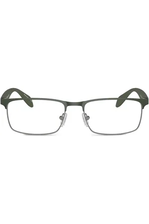 Emporio Armani Brille mit eckigem Gestell