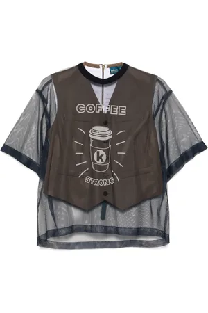 Kolor Oberteil mit grafischem Print
