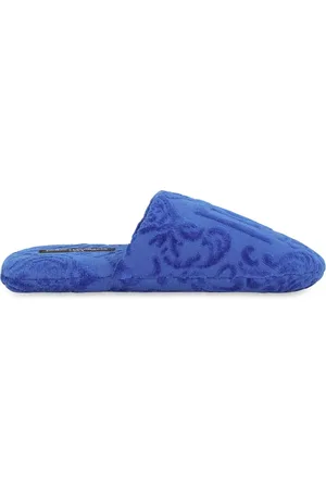 Dolce & Gabbana Slipper mit Logo-Stickerei
