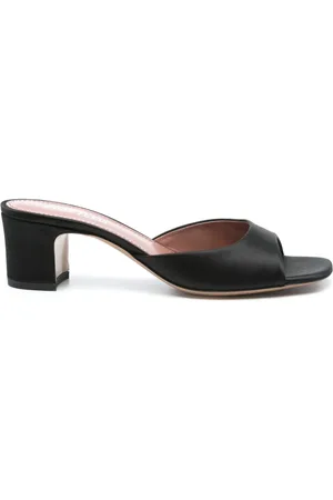 PARIS TEXAS Mules aus Satin 50mm