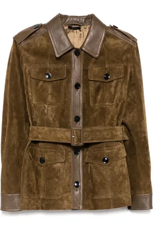 Tom Ford Jacke aus gewärmtem Wildleder