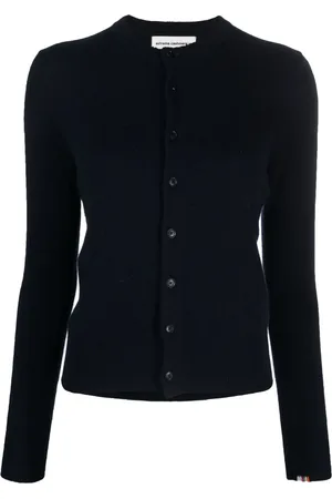 EXTREME CASHMERE Kaschmircardigan mit Rundhalsausschnitt