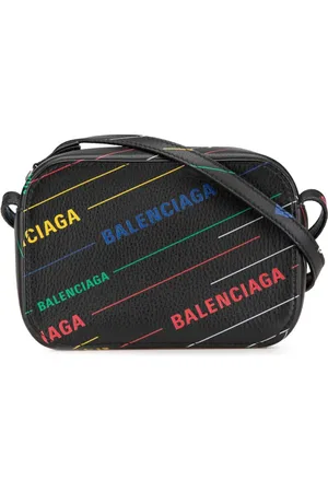 Balenciaga 2010-2024 XS Everyday Umhängetasche aus Leder mit Logo-Print