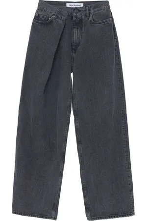 Won Hundred Jeans mit Faltendetail