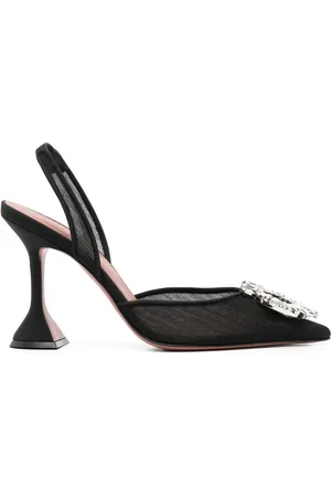 Amina Muaddi Begum Slingback-Pumps 100mm