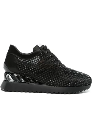 LE SILLA Sneakers mit Kristallen