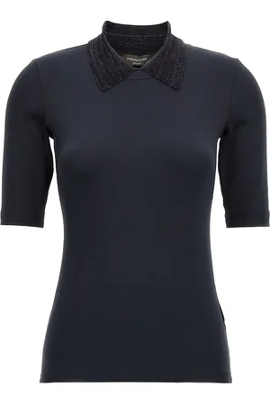 Fabiana Filippi T-Shirt mit Poloshirtkragen