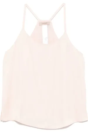 Twin-Set Top in Satinoptik
