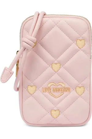 Moschino Gesteppte Handyhülle