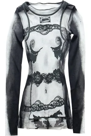 Jean Paul Gaultier T-Shirt mit Trompe-l