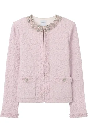 ST. JOHN Jacke aus Bouclé