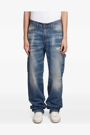 SALVATORE SANTORO Jeans im Distressed-Look