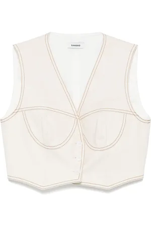 Sandro Top aus Baumwolle