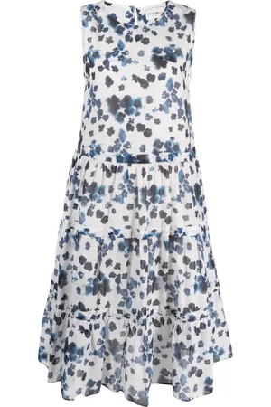 Emporio Armani Mare Kleid mit Print