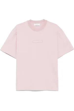 SOCIÉTÉ ANONYME T-Shirt mit binärer Stickerei