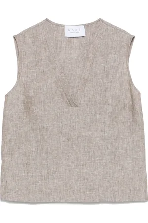Kaos Top aus Leinen