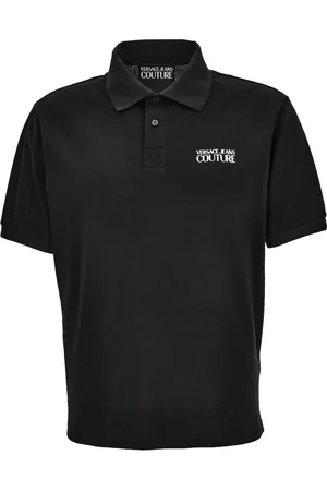 VERSACE Poloshirt mit Logo-Stickerei