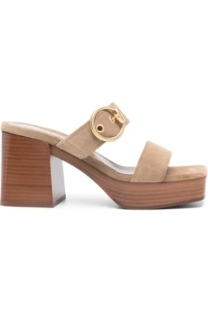 Gianvito Rossi Sandalen aus Wildleder 90mm
