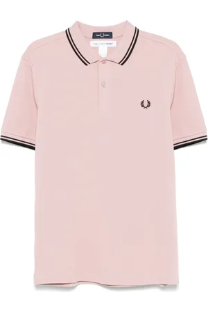Comme des Garçons X Fred Perry Poloshirt mit Logo-Stickerei