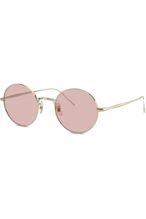 Oliver Peoples Sonnenbrille mit rundem Gestell