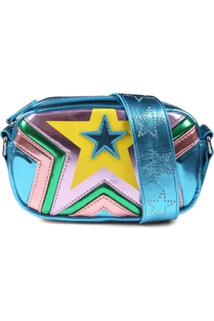 Stella McCartney Schultertasche mit Metallic-Finish