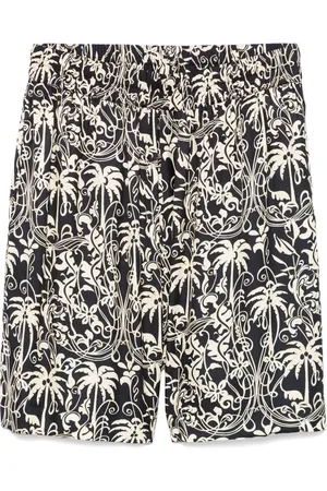 LANEUS Bermudas mit grafischem Print