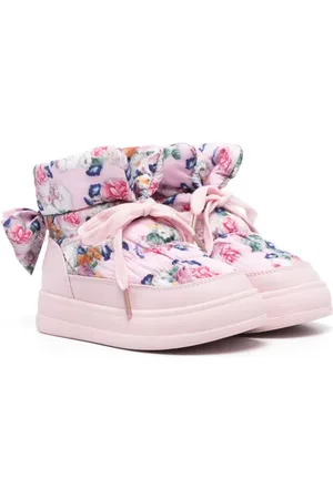 MONNALISA Schneestiefel mit Blumen-Print