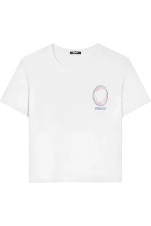 VERSACE T-Shirt mit Cameo-Print