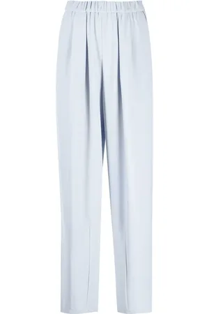 Emporio Armani Straight-Leg-Hose mit Falten