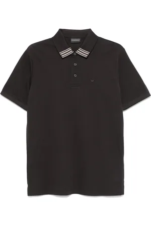 Emporio Armani Poloshirt mit Logo-Stickerei