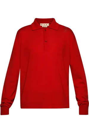 Marni Poloshirt mit Logo-Stickerei