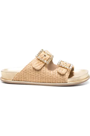 LE SILLA Sandalen aus Raffiabast