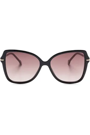 Carolina Herrera Sonnenbrille im Butterfly-Design