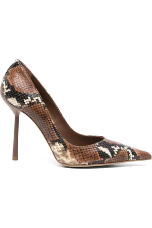 LE SILLA Pumps mit Schlangenleder-Print 110mm