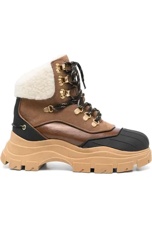 Dorothee Schumacher Stiefel mit Shearling-Besatz