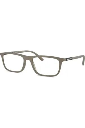Emporio Armani Brille mit eckigem Gestell