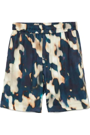 LANEUS Bermudas mit grafischem Print