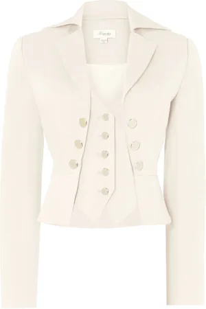 TEMPERLEY LONDON Castell Cropped-Blazer