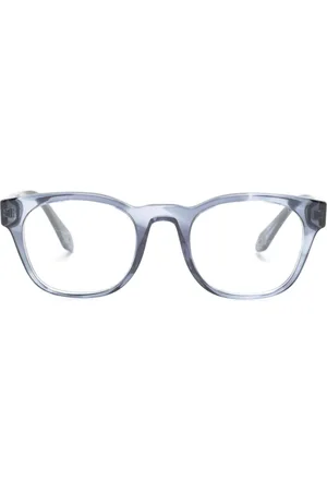 Giorgio Armani Eckige Brille mit Logo-Gravur