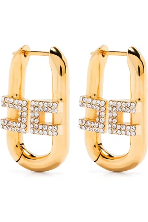 Elisabetta Franchi Ohrringe mit Strass