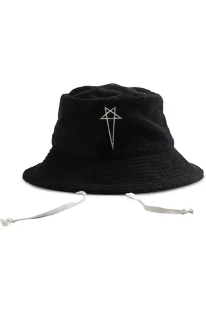 Rick Owens Embroidered-motif bucket hat
