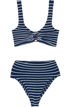 Hunza G Gestreifter Bikini