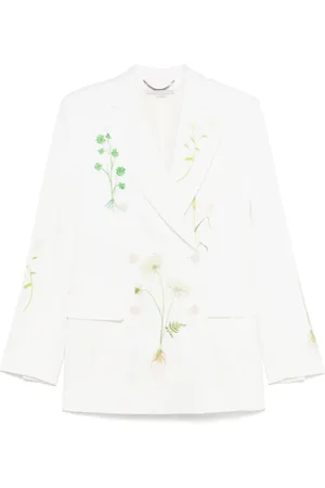 Stella McCartney Blazer mit Blumenstickerei