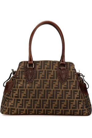 Fendi 2000-2010 Zucca Canvas Etniko Handtasche