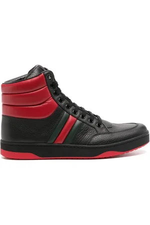 Gucci High-Top-Sneakers aus Leder